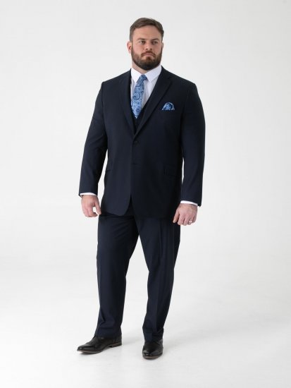 D555 Ted Sako Námornícka modrá - Obleky - Obleky 2XL-8XL