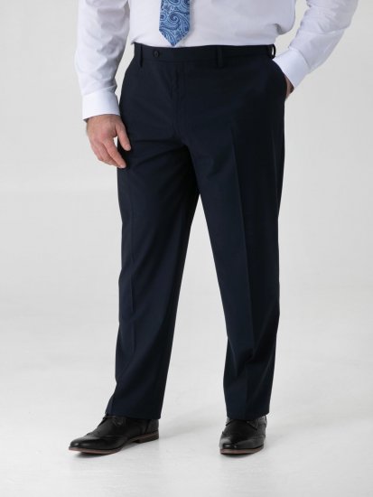 D555 Ted 4 Way Stretch Tailored Trouser Námornícka modrá - Obleky - Obleky 2XL-8XL