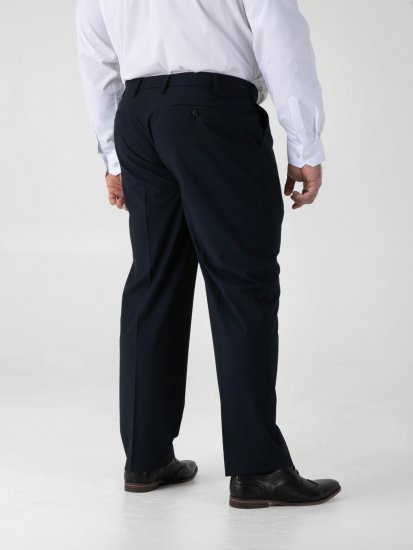 D555 Ted 4 Way Stretch Tailored Trouser Námornícka modrá - Obleky - Obleky 2XL-8XL