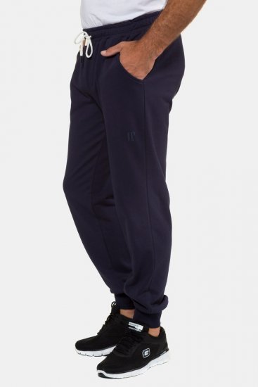 JP1880 Sweatpants Modern Fit Lightweight Navy - PÁNSKE OBLEČENIE MT-6XLT - Veľkosti pre VYSOKÝCH
