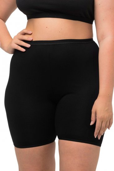Ulla Popken 716595 Boxerky 3 ks Čierna - Nohavičky - 