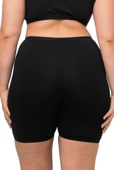 Ulla Popken 716595 Boxerky 3 ks Čierna - Nohavičky - 