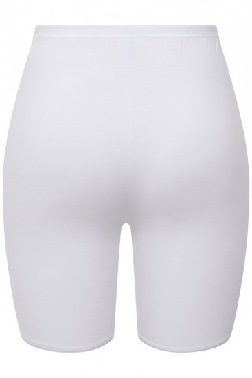 Ulla Popken 716595 Boxerky s ochranou stehien 3 ks Biela - Nohavičky - 