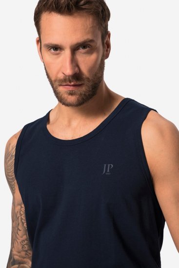 JP1880 719783 Tielko so strihom na bruško Tmavomodrá - Tričká - Nadrozmerné tričká - 2XL-14XL