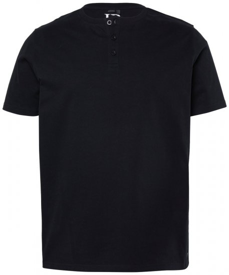 JP1880 726695 Henley tričko Čierna TALL - TALL tričká - TALL Tričká