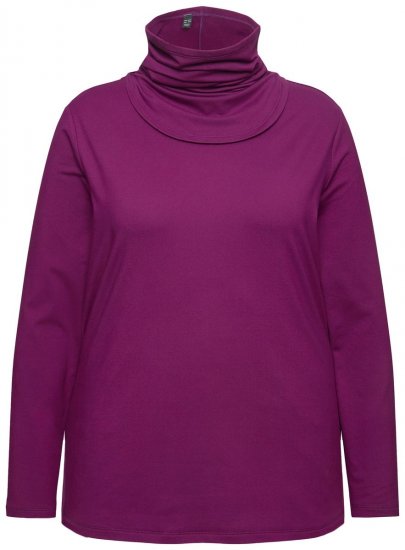 Ulla Popken 751623 Rýchloschnúce lyžiarske tričko Ružová - Lyžiarske oblečenie - 
