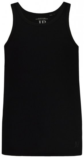 JP1880 782617 Rebrované tielko Čierna - Spodná bielizeň - Spodné Prádlo 2XL-8XL