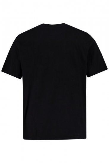 JP1880 Rolling Stones Graphic Comfort Fit Band T-Shirt Black - Tričká - Nadrozmerné tričká - 2XL-14XL
