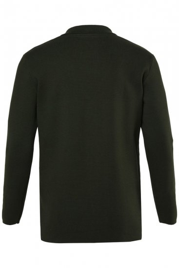 JP1880 Milano Flexnamic Pletené sako Tmavo olivová - Obleky - Obleky 2XL-8XL