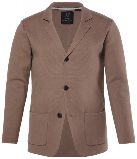 JP1880 Milano Flexnamic Pletené sako Orechovo hnedá - Obleky - Obleky 2XL-8XL