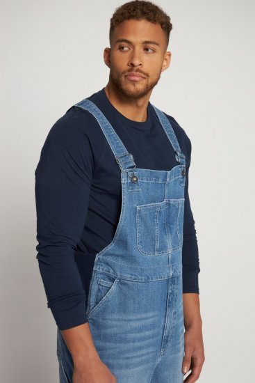 JP1880 Dungarees Denim Adjustable Straps Blue - Džínsy & nohavice - Džínsy a Nohavice - W40-W70
