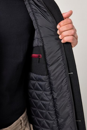 JP1880 Jacket Water-repellent Warm Black - Bundy - Bundy Nadmerné Veľkosti 2XL-8XL
