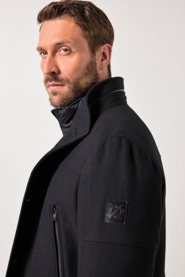 JP1880 Jacket Water-repellent Warm Black - Bundy - Bundy Nadmerné Veľkosti 2XL-8XL