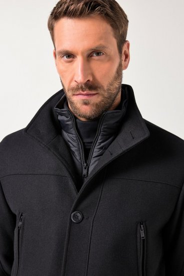 JP1880 Jacket Water-repellent Warm Black - Bundy - Bundy Nadmerné Veľkosti 2XL-8XL