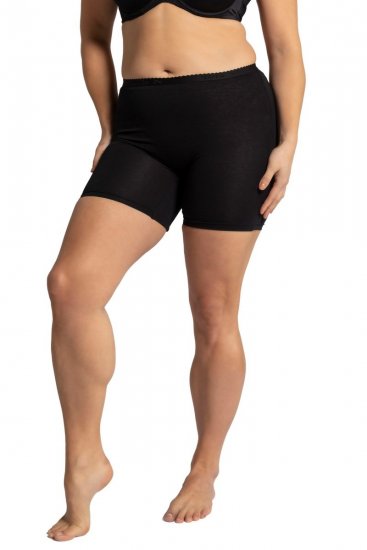 Ulla Popken 799090 Boxerky Čierna - Nohavičky - 