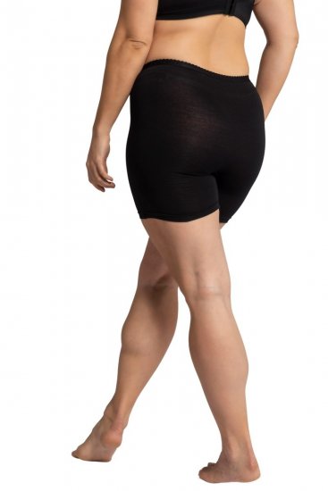 Ulla Popken 799090 Boxerky Čierna - Nohavičky - 