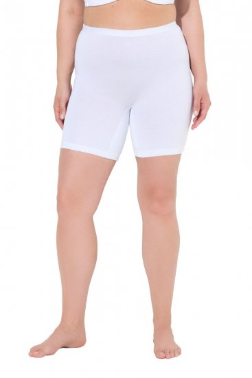 Ulla Popken 799090 Nohavičky Biela - Nohavičky - 