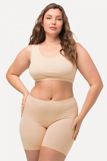 Ulla Popken 799090 Boxerky Smotanová - Nohavičky - 