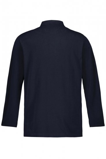 JP1880 799230 Polokošeľa s dlhým rukávom Tmavomodrá - Polokošele - Polokošele 2XL-8XL