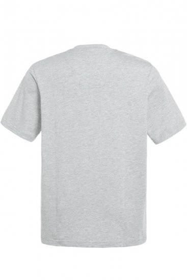 JP1880 799997 Tričko s náprsným vreckom Sivá melír - Tričká - Nadrozmerné tričká - 2XL-14XL