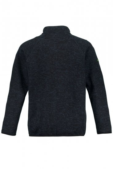 Jay-Pi 802394 Pletená fleecová bunda Tmavomodrá - Bundy - Bundy Nadmerné Veľkosti 2XL-8XL