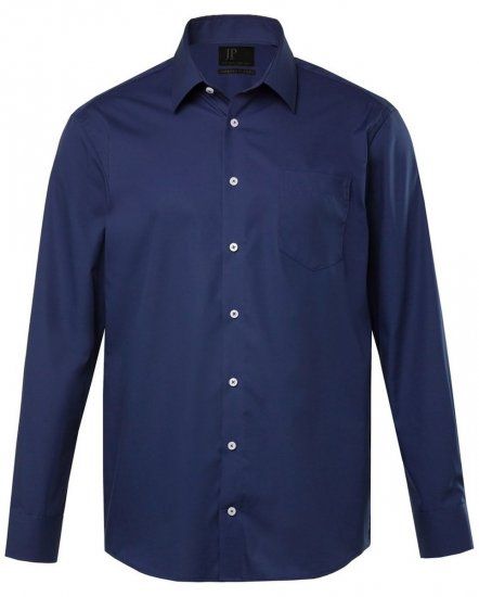 JP1880 Shirt Business Long Sleeve Navy - Košele - Košele 2XL-10XL