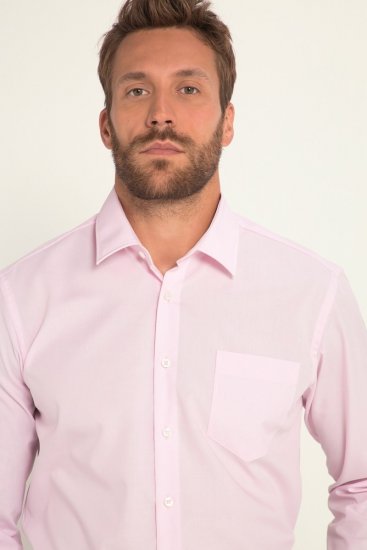 JP1880 Shirt Business Long Sleeve Pink - Košele - Košele 2XL-10XL