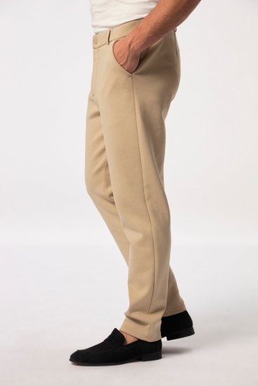 JP1880 New York Flexnamic Žerzejové chino nohavice Béžová - Obleky - Obleky 2XL-8XL