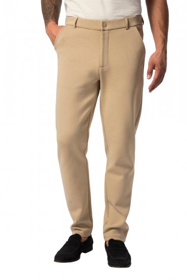 JP1880 New York Flexnamic Žerzejové chino nohavice Béžová - Obleky - Obleky 2XL-8XL