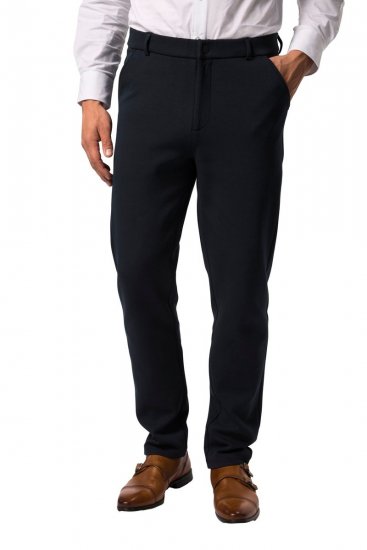 JP1880 New York Flexnamic Žerzejové chino nohavice Tmavomodrá - Obleky - Obleky 2XL-8XL