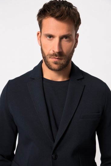 JP1880 New York Flexnamic Žerzejové sako Tmavomodrá - Obleky - Obleky 2XL-8XL