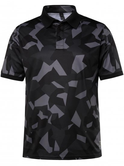 Jay-Pi QuickDry Golf Polo Shirt Camouflage Black - Športové oblečenie - Sportovní Oblečení 2XL-10XL