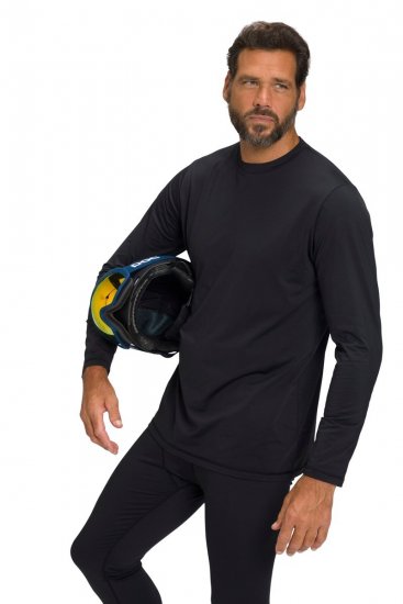 Jay-Pi 807664 Dlhé spodky z funkčného materiálu Čierna - Spodná bielizeň - Spodné Prádlo 2XL-8XL