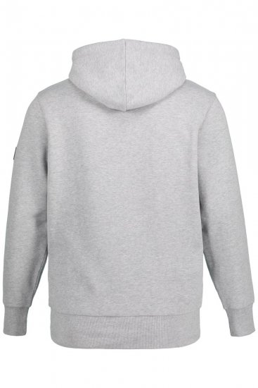 JAY-PI Hoodie with Soft Brushed Interior Grey - Mikiny & mikiny bez kapucne - Mikiny & Mikiny s Kapucňou 2XL-12XL