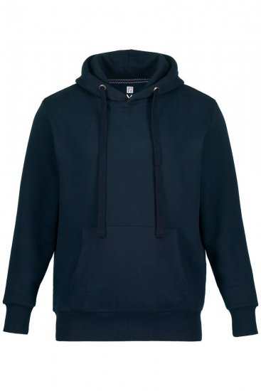 JAY-PI Hoodie with Soft Brushed Interior Navy - Mikiny & mikiny bez kapucne - Mikiny & Mikiny s Kapucňou 2XL-12XL