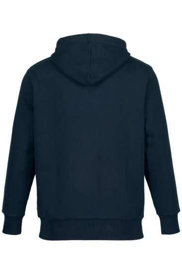 JAY-PI Hoodie with Soft Brushed Interior Navy - Mikiny & mikiny bez kapucne - Mikiny & Mikiny s Kapucňou 2XL-12XL