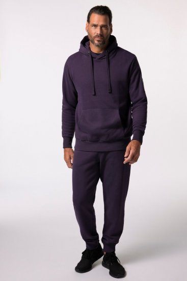 JAY-PI Hoodie with Soft Brushed Interior Purple - Mikiny & mikiny bez kapucne - Mikiny & Mikiny s Kapucňou 2XL-12XL