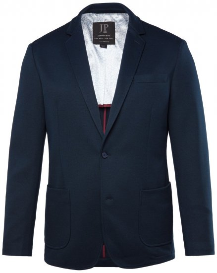 JP1880 815431 Sako s ľahkou polovičnou podšívkou Tmavomodrá - Obleky - Obleky 2XL-8XL