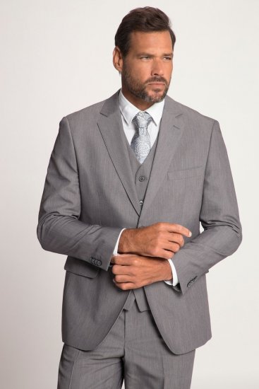 JP1880 Keos Flexnamic Sako Oceľovo sivá - Obleky - Obleky 2XL-8XL