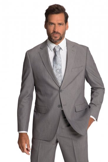 JP1880 Keos Flexnamic Sako Oceľovo sivá - Obleky - Obleky 2XL-8XL