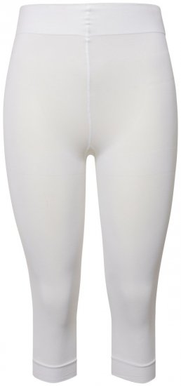 Ulla Popken 815580 3/4 pančuchové legíny s ochranou stehien 80 den Biela - Pančuchy & ponožky - 