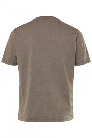 JP1880 Comfortable Fit Vintage Look T-Shirt Ash Gray - Tričká - Nadrozmerné tričká - 2XL-14XL