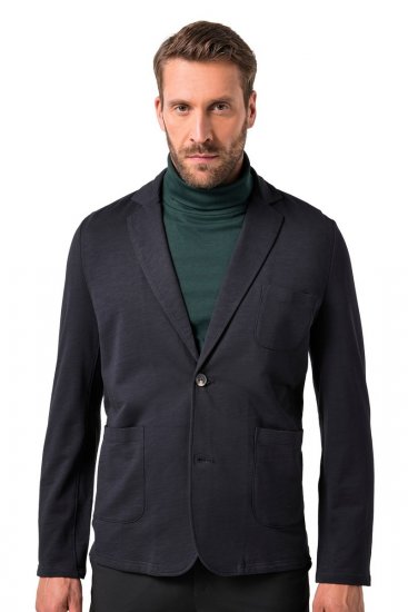 JP1880 820825 Mikinové sako Čierna - Obleky - Obleky 2XL-8XL