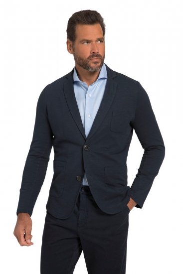JP1880 820825 Mikinové sako Tmavomodrá - Obleky - Obleky 2XL-8XL