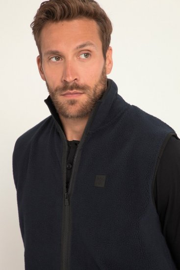 JP1880 Fleece Gilet Stomach Fit Navy - Bundy - Bundy Nadmerné Veľkosti 2XL-8XL