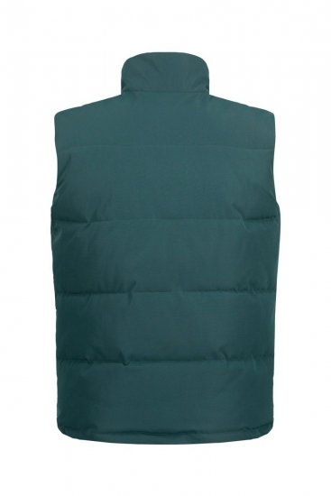 STHUGE 821232 Vesta prešívaná so zipsom Olivová - Bundy - Bundy Nadmerné Veľkosti 2XL-8XL