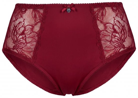 Ulla Popken 822864 Nohavičky s čipkou Lila - Nohavičky - 