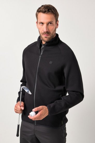 JAY-PI FLEXNAMIC® Golf Sweat Jacket with Zipper Black - Športové oblečenie - Sportovní Oblečení 2XL-10XL
