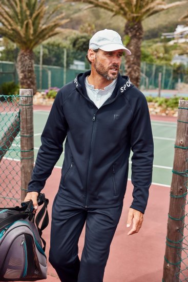 JP1880 Jay-Pi Flexnamic Tennis Training Softshell Jacket Dark Marine - Športové oblečenie - Sportovní Oblečení 2XL-10XL