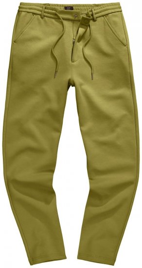JP1880 New York Flexnamic Žerzejové nohavice s pružným pásom Zelená - Obleky - Obleky 2XL-8XL